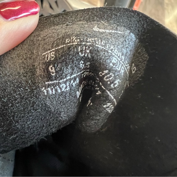 Nike Air Force 1 Ultra Force Mid Joli black Leather Cut Out Sneakers|size 9 - Picture 6 of 11